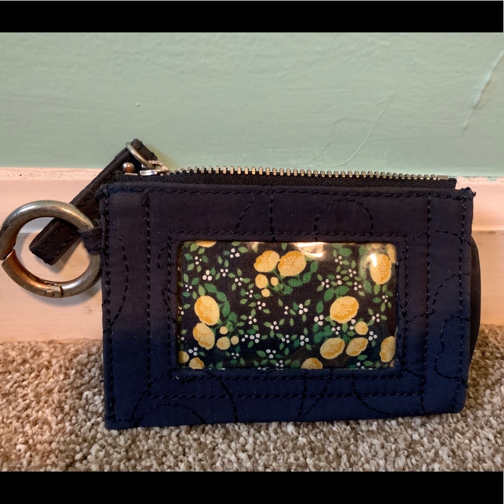 VERA BRADLEY ID ZIP CASE